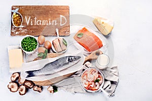 Foods rich in natural vitamin D