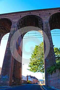 Foord Valley Railway Road Viaduct Folkestone UK