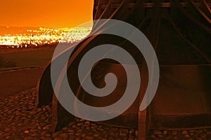 Foot of the Angel of the North