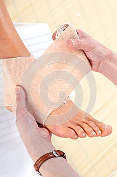 Foot Bandage photo