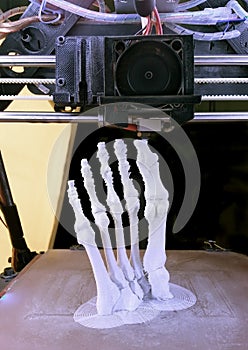 Foot Bones Printing