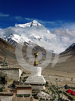 at the Foot of Mt.Everest