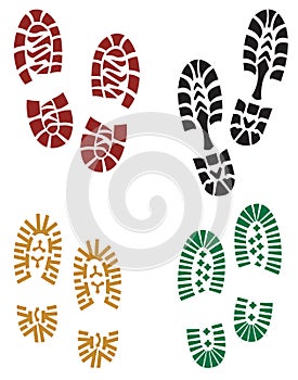 Alcuni piede diverse stampe che ho disegnato tutto in Adobe illustrator originariamente.