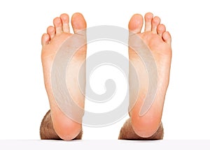 Foot stepping isolated