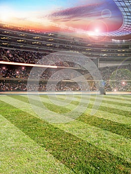 Footbal stadium photo