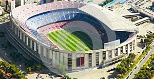 Footbal stadium Nou Camp in Barcelona photo