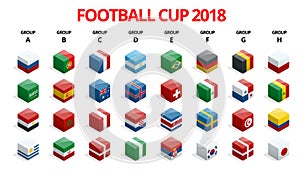 Football 2018, Europe Qualification, all Groups