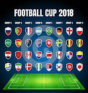 Football 2018, Europe Qualification, all Groups