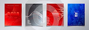 Football 2018 Russia World Cup SOCCER set