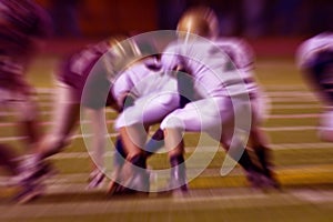 Football Action Abstract Zoom