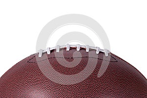 Football Background Profile on White