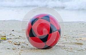 football on beach for Soccer sport