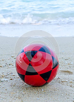 football on beach for Soccer sport