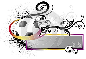 Football with button