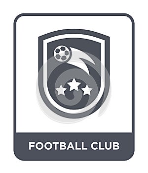 football club icon in trendy design style. football club icon isolated on white background. football club vector icon simple and