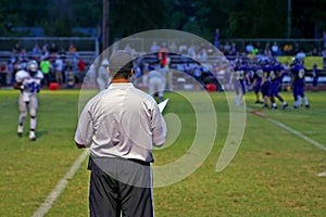 Football coach photo