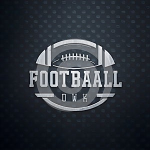 Football D.W.K Logo Design photo