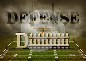 Football Defense Field and Fence Design