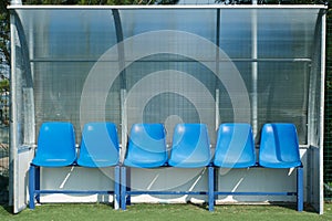 Football dugout