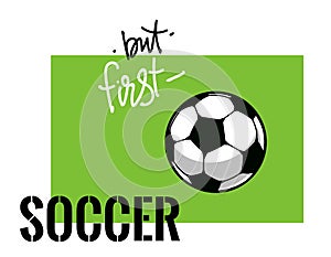 Football event banner