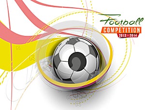 Football Event Poster Graphic