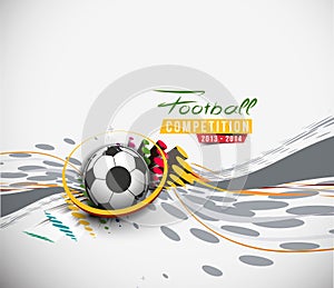 Football Event Poster Graphic
