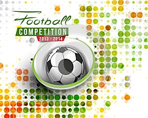 Football Event Poster Graphic Template
