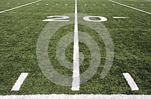 Football field markers