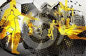 Football flyer design