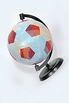 Football - globe