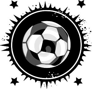 Football - high quality vector logo - vector illustration ideal for t-shirt graphic