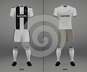 football kit 2018-19, shirt template