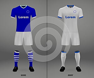 football kit of Hoffenheim 2018-19, shirt template
