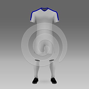 football kit. Vector illustration