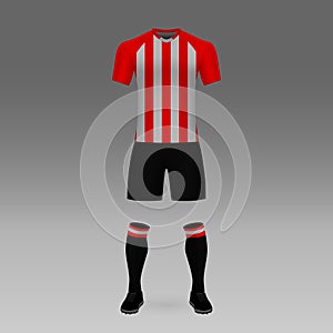 football kit. Vector illustration