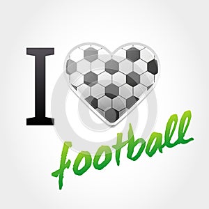Football Love Background