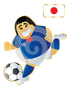 Football mascot Japan