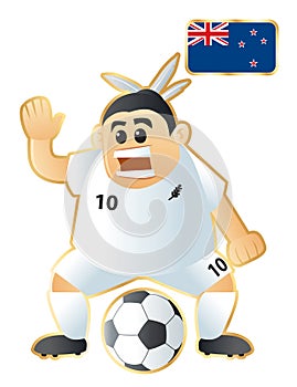 Football mascot New Zealand