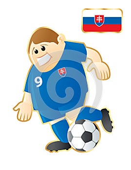 Football mascot Slovakia