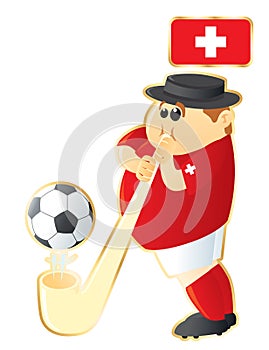 Football mascot Switzerland