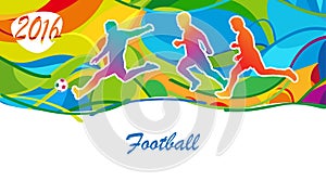 Football Olympics Games Soccer abstract background modern design brochure cover sign poster web banner template