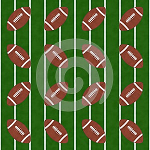 Football pattern background that is seamless