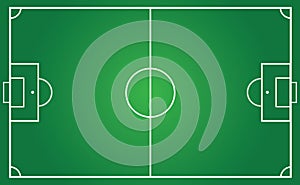 Football pitch for team plan