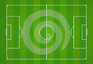 Football pitch vector