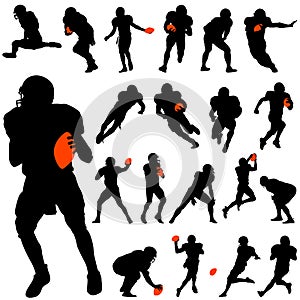 Football player set