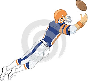 Football Player Vector Illustration