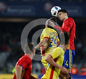 FOOTBALL - ROMANIA vs. SPAIN