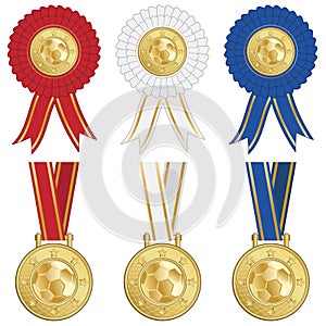 Football rosettes