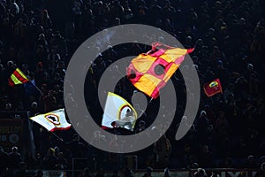 Football: Serie A 2023-2024 AS Roma vs Udinese Calcio at Olympic Stadium in Rome on 26th november 2023