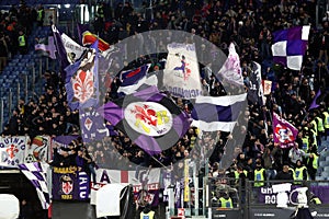 Football: Serie A 2023-2024 - Match day 15 - AS ROMA VS FIORENTINA Olympic Stadium in Rome on 10th december 2023